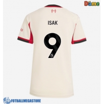 Fotballdrakt Dame Liverpool Alexander Isak #9 Bortedrakt 2025-26 Kortermet